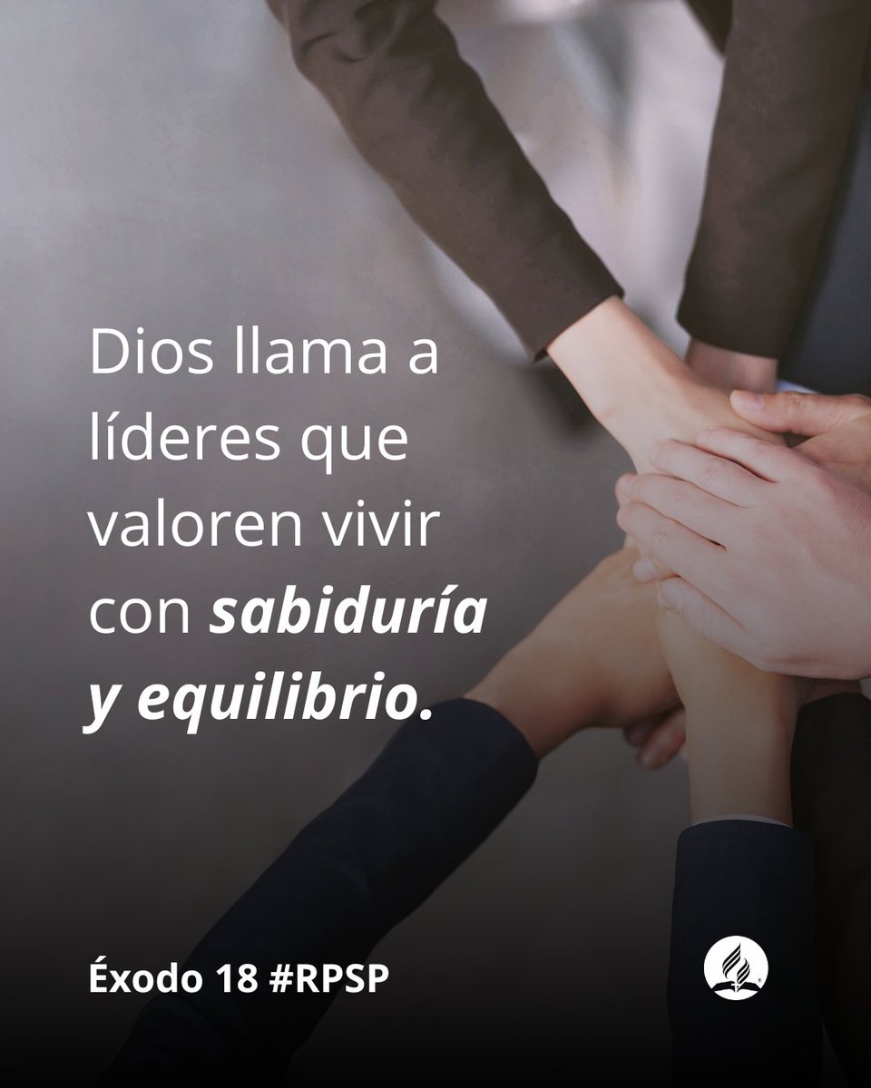 📖 Jetro vio a Moisés cansado y le dijo: “No cargues solo.”
🙌 Liderar no significa agotarse ni descuidar tu casa.
Dios llama a hombres sabios, temerosos de Él y con equilibrio.
#RPSP #Éxodo