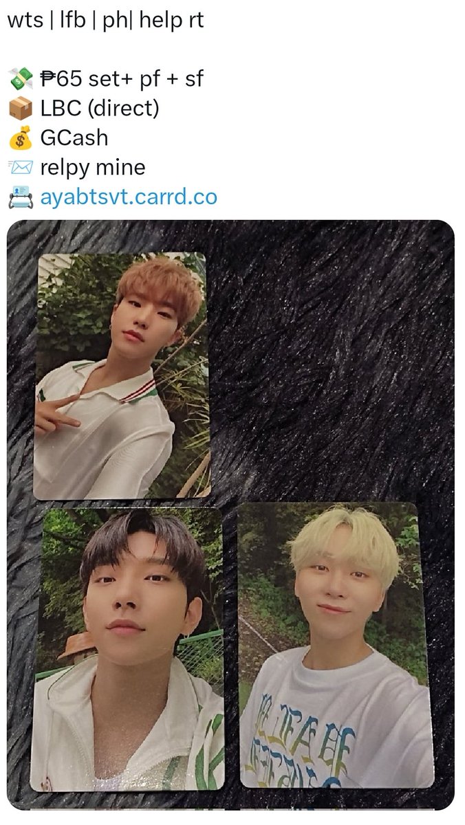 ayabtsvt_'s tweet photo. ‼️FOR SALE‼️ https://t.co/PnAwcvXd5P