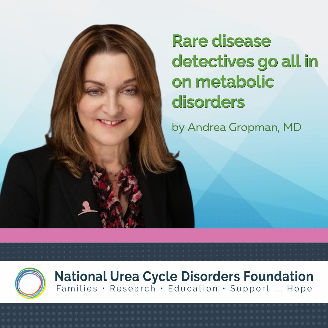 Medical Advisory Board member Andrea Gropman, MD, is ALL IN on metabolic disorders. 

Read the full article here: 

stjude.org/research/progr…

#metabolicdisorders #metabolicdisorder #metabolic #health #ureacycledisorders #ureacycle #ureacycledisorder #childrenshealth #nucdf