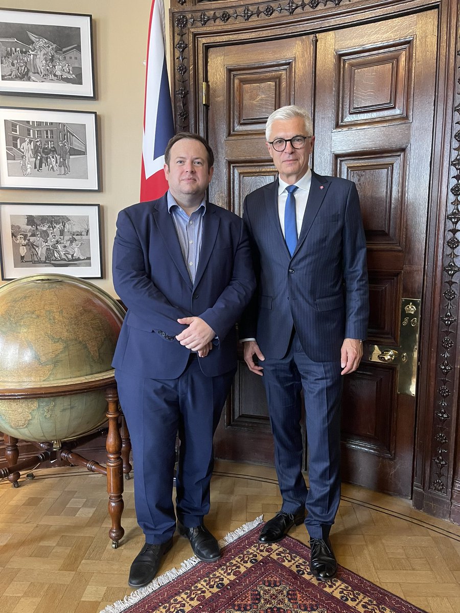 Ivan Korcok (@ivankorcok) on Twitter photo Thank you, Minister for Europe <a href="/SDoughtyMP/">Stephen Doughty MP</a>, for our meeting in London today. It is very important that the 🇬🇧 is playing a key role in European politics at this critical time for our security. I reassured him that <a href="/progresivne_sk/">Progresívne Slovensko</a> represents a strong pro-European alternative. Thank you, Minister for Europe <a href="/SDoughtyMP/">Stephen Doughty MP</a>, for our meeting in London today. It is very important that the 🇬🇧 is playing a key role in European politics at this critical time for our security. I reassured him that <a href="/progresivne_sk/">Progresívne Slovensko</a> represents a strong pro-European alternative.
