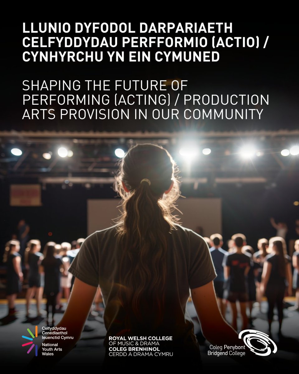 Are you an arts professional in South Wales, passionate about creating a vibrant cultural landscape?

Bridgend College, National Youth Arts Wales &amp; Royal Welsh College of Music &amp; Drama are joining forces to start a conversation.

Join here: docs.google.com/forms/d/e/1FAI…