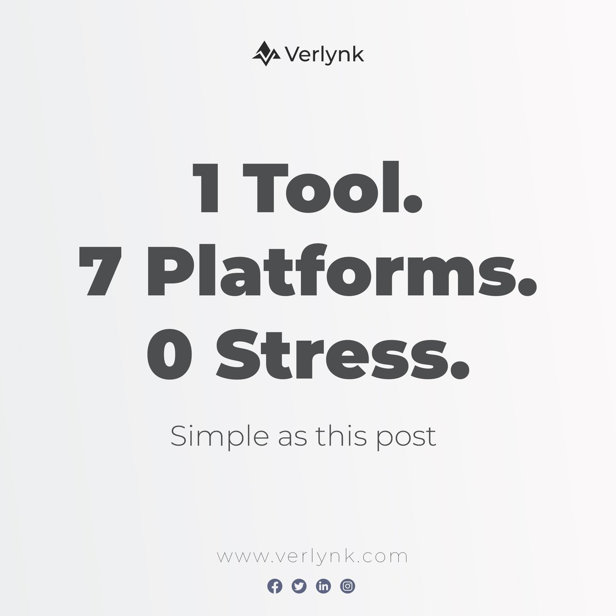 verlynk_ofcl's tweet image. Whether you&apos;re a creator or agency, Verlynk simplifies your entire social media workflow – from post to publish.
#MarketingMadeEasy #AllInOneTool #Verlynk