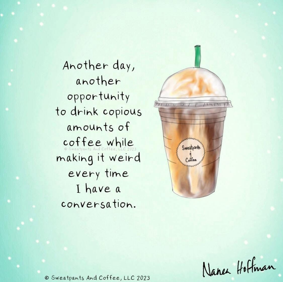 Here we go 🤞🏼☕️