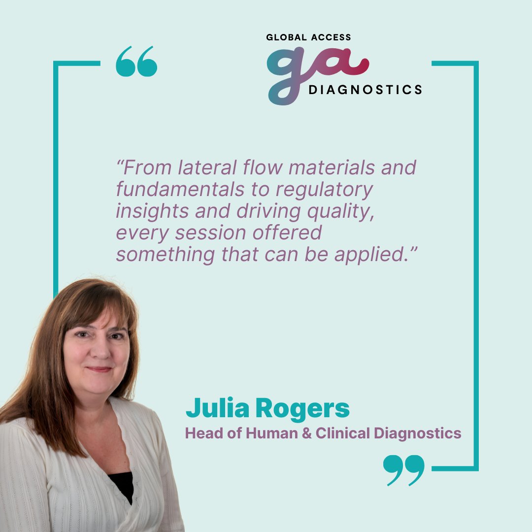 From molecular reagents to sustainability in diagnostics — the IVD Assay Development Seminar in Manchester was packed with insight.

Julia attended for GADx to explore new tech and lateral flow trends.

➜ zurl.co/sJa11
#IVDAssay #Diagnostics #MedTech