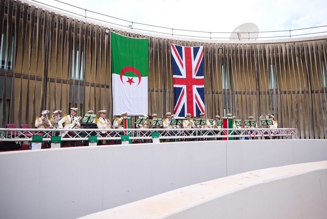 🎉 Thank you to all our guests, partners, and friends for joining us to celebrate His Majesty the King’s Birthday! We were proud to welcome the 🇩🇿 Republican Guard School of Music &amp; 🇬🇧 RAF Waddington Pipes &amp; Drums Band🎵#KBP2025