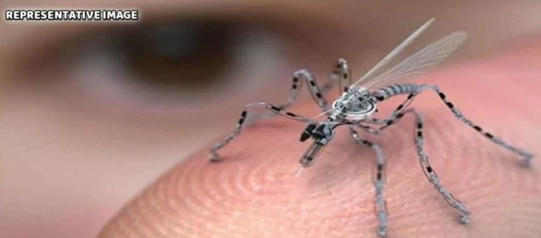 globyofficial's tweet photo. China 🇨🇳has developed a mosquito-sized drone for military use. 
They will use it for World War 3.
#China #Trump #IranIsraelConflict #India https://t.co/mMuzWnmQqK