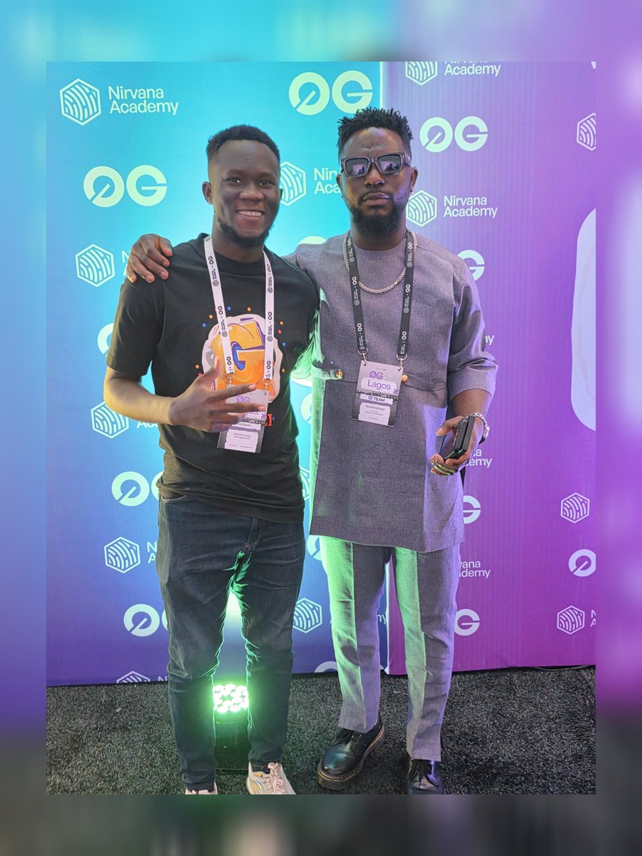 IkechukwuEzera's tweet image. About last weekend at 0G Labs Event in Lagos. It was really a Great time learning and meeting with some Idolos.
Thank you @0G_labs for this event
Really a pleasure seeing you Boss @SamuelXeus and also @Johnn_Miichael #0GLIL25