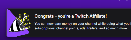 OliCoDev's tweet photo. Welp, I just realsied that, since I moved out of the Netherlands, I can once more be a Twitch Affiliate without needing to get a Dutch Health Insurance. So, here we go, I'm once more a Twitch Affiliate. https://t.co/JxG3M1H2cg