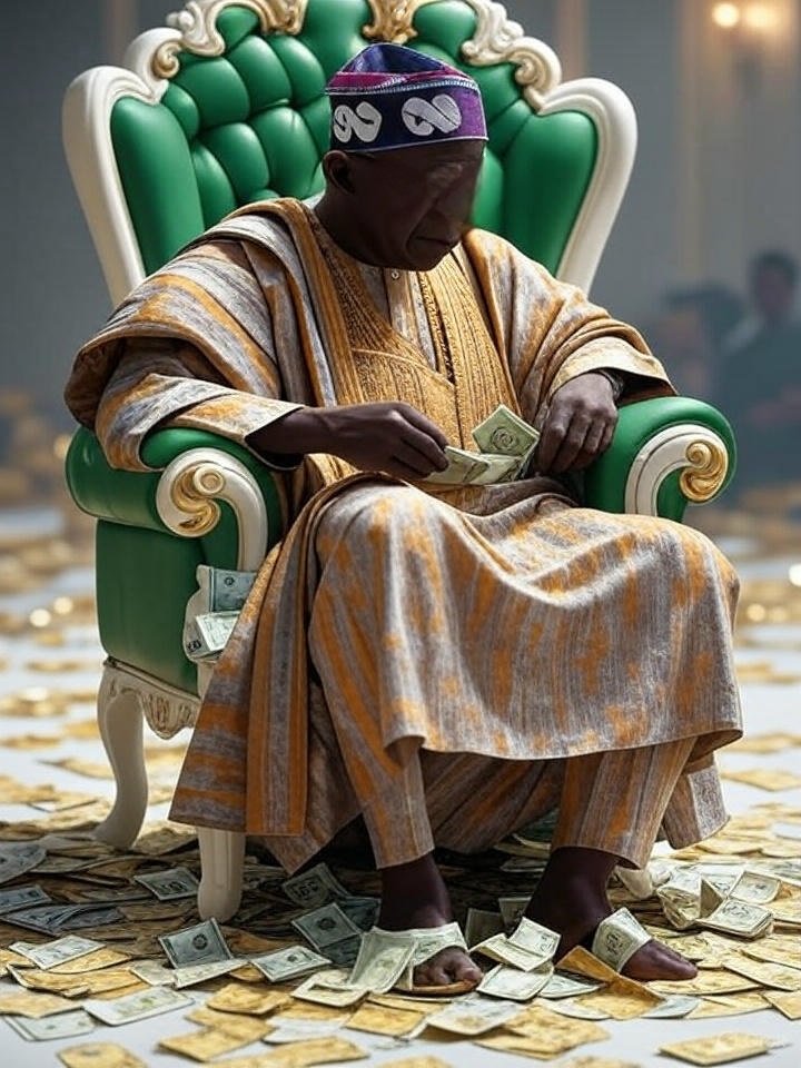 BAT is not the problem

The real problem is the sickness in the system that allowed someone like him to rise and thrive. Let’s be clear, he’s not some political genius. He’s just a streetwise giver who mastered how to feed the greed of the average Nigerian elite.