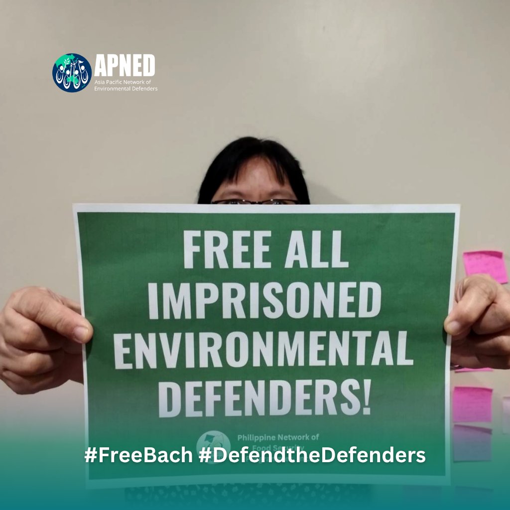 Asia Pacific Network of Environmental Defenders tweet media