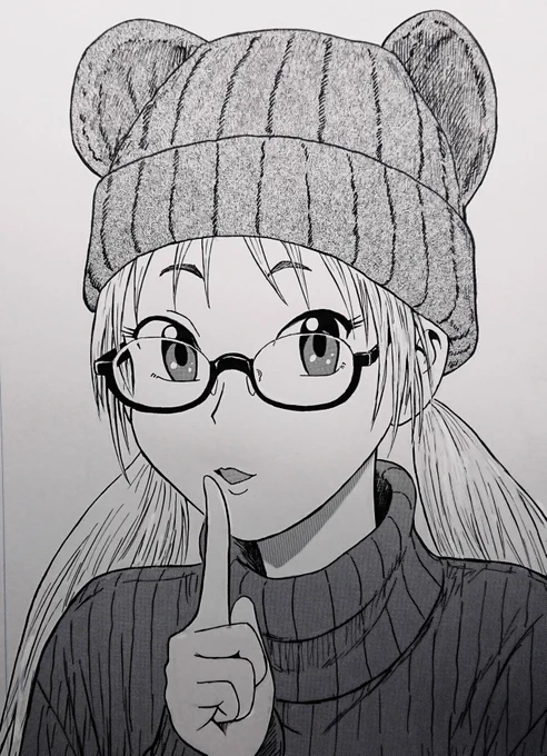 #無言で帽子をかぶったイラストを貼る見た人も貼る