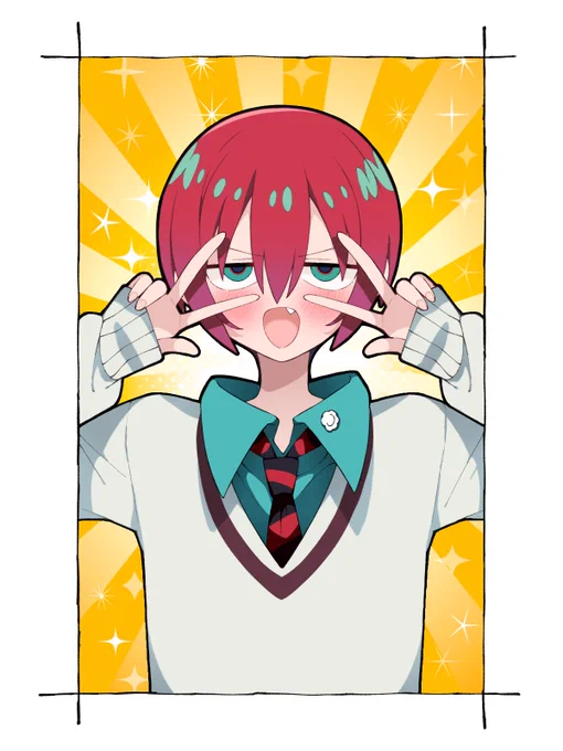 特典でマチュ髪染めてる説が出たので…… 赤に慣れすぎて違和感すごい 色違いポケモン見てる気分…