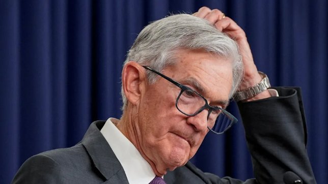 bionic_steven's tweet image. This appears to be the only available image of Jerome Powell according to photo editors of digital media publications.