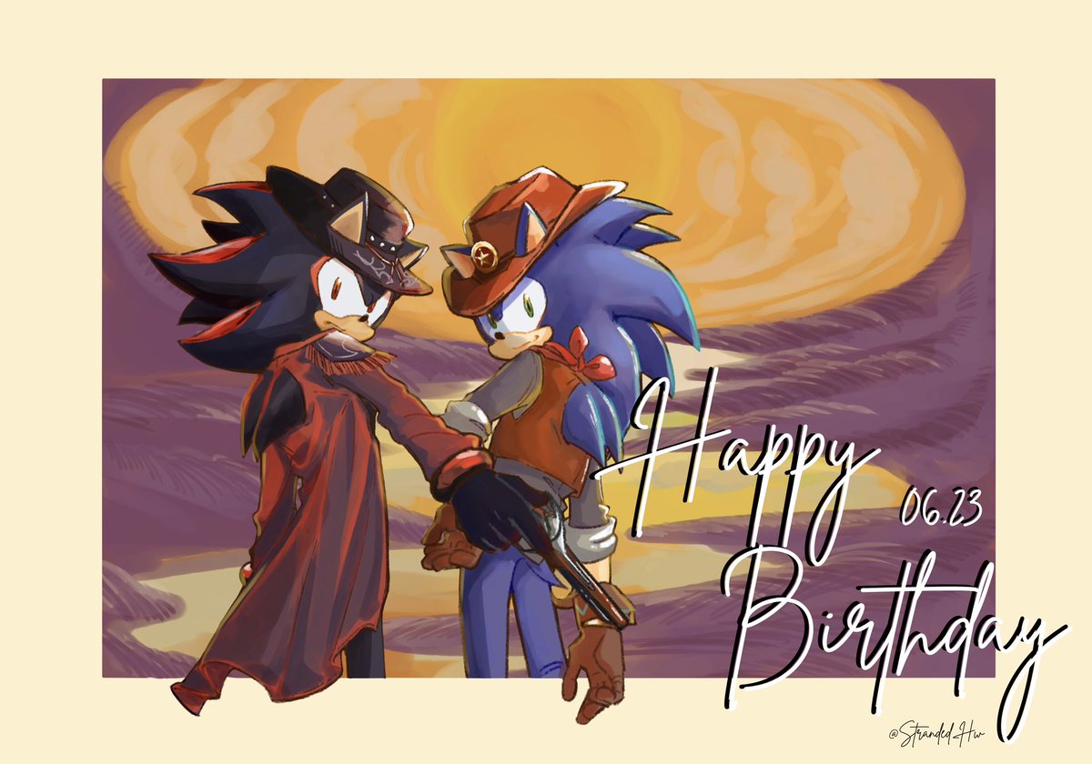 Happy birthday my dear!
#SonicTheHedgehog #ShadowTheHedgehog #sonadow #Shadonic