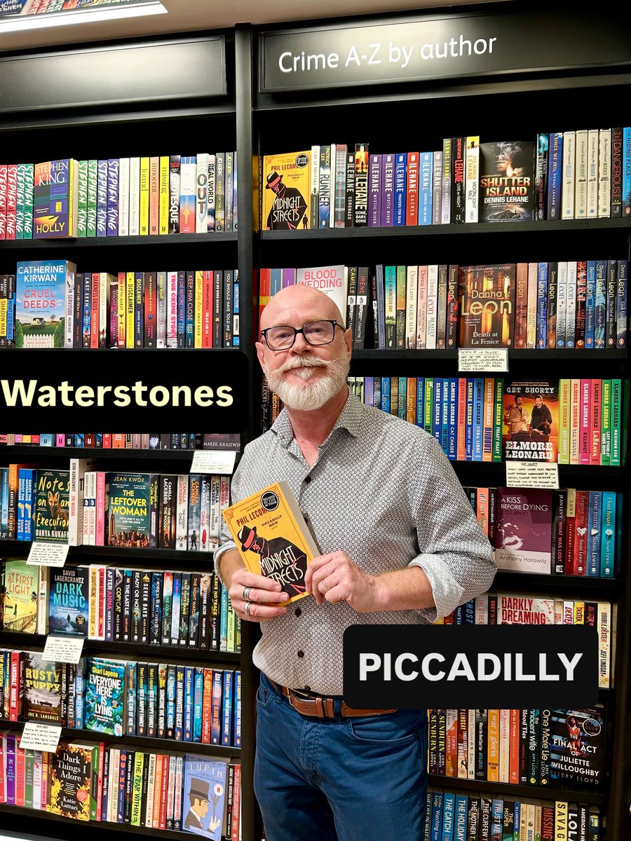 Phil Lecomber (@phillecomber) on Twitter photo Dropped into the fabulous flagship Waterstones store in Piccadilly to sign some copies of MIDNIGHT STREETS. Great to see it displayed in all its glory in the βDillyβ - the home of Piccadilly Noir!
#midnightstreets <a href="/TitanBooks/">Titan Books</a> <a href="/WaterstonesPicc/">Waterstones Piccadilly, London</a> Dropped into the fabulous flagship Waterstones store in Piccadilly to sign some copies of MIDNIGHT STREETS. Great to see it displayed in all its glory in the βDillyβ - the home of Piccadilly Noir!
#midnightstreets <a href="/TitanBooks/">Titan Books</a> <a href="/WaterstonesPicc/">Waterstones Piccadilly, London</a>