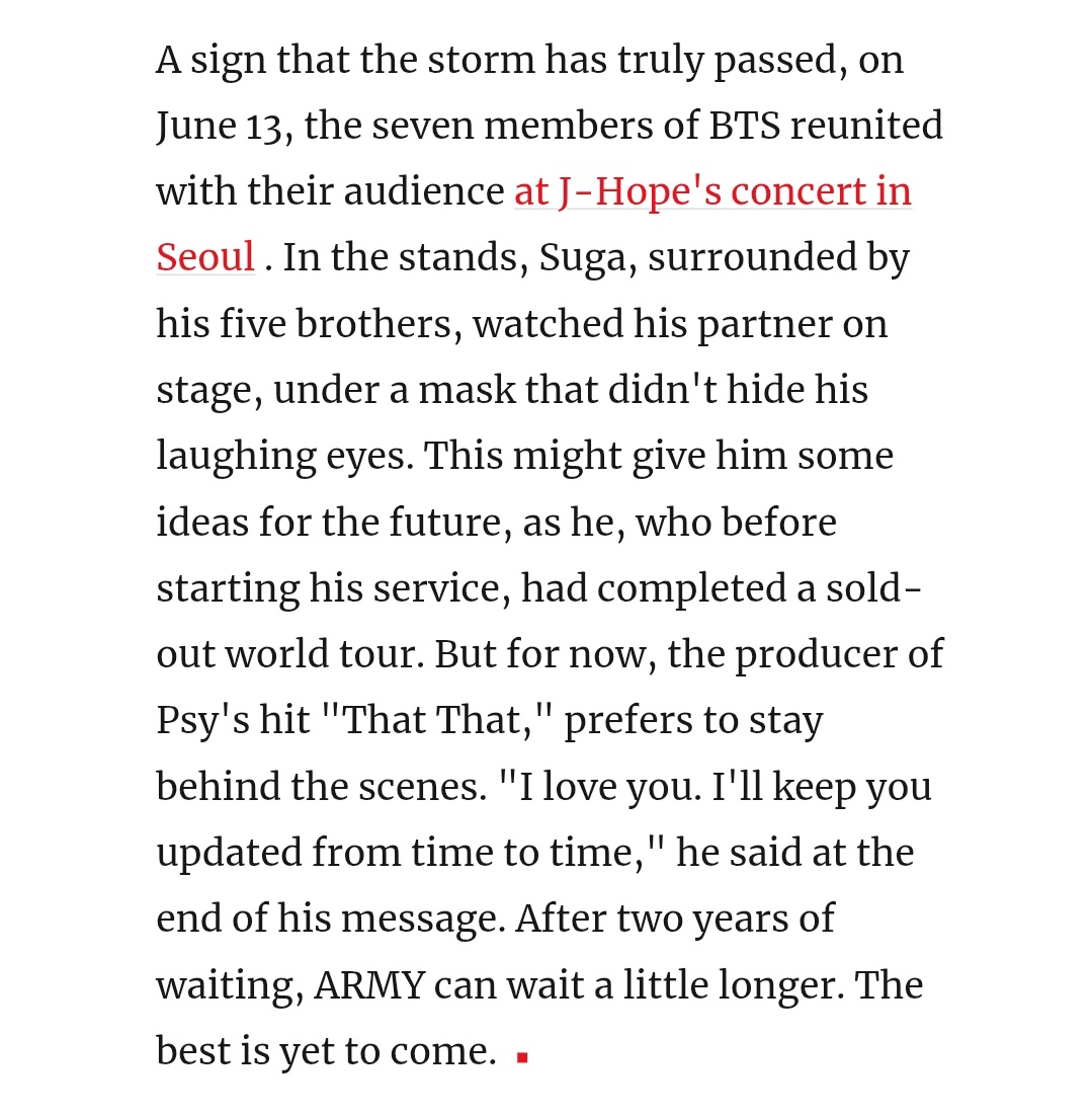 "after two years of waiting , ARMY can wait a little longer.. the best is yet to come" 🥺🥺🥺🥺🥺