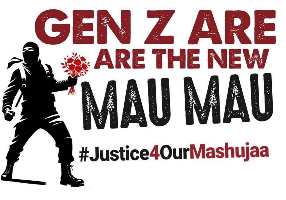 Kenyan youth are fighting a leading colonial proxy state in Africa - Kenya. #RutoMustGo