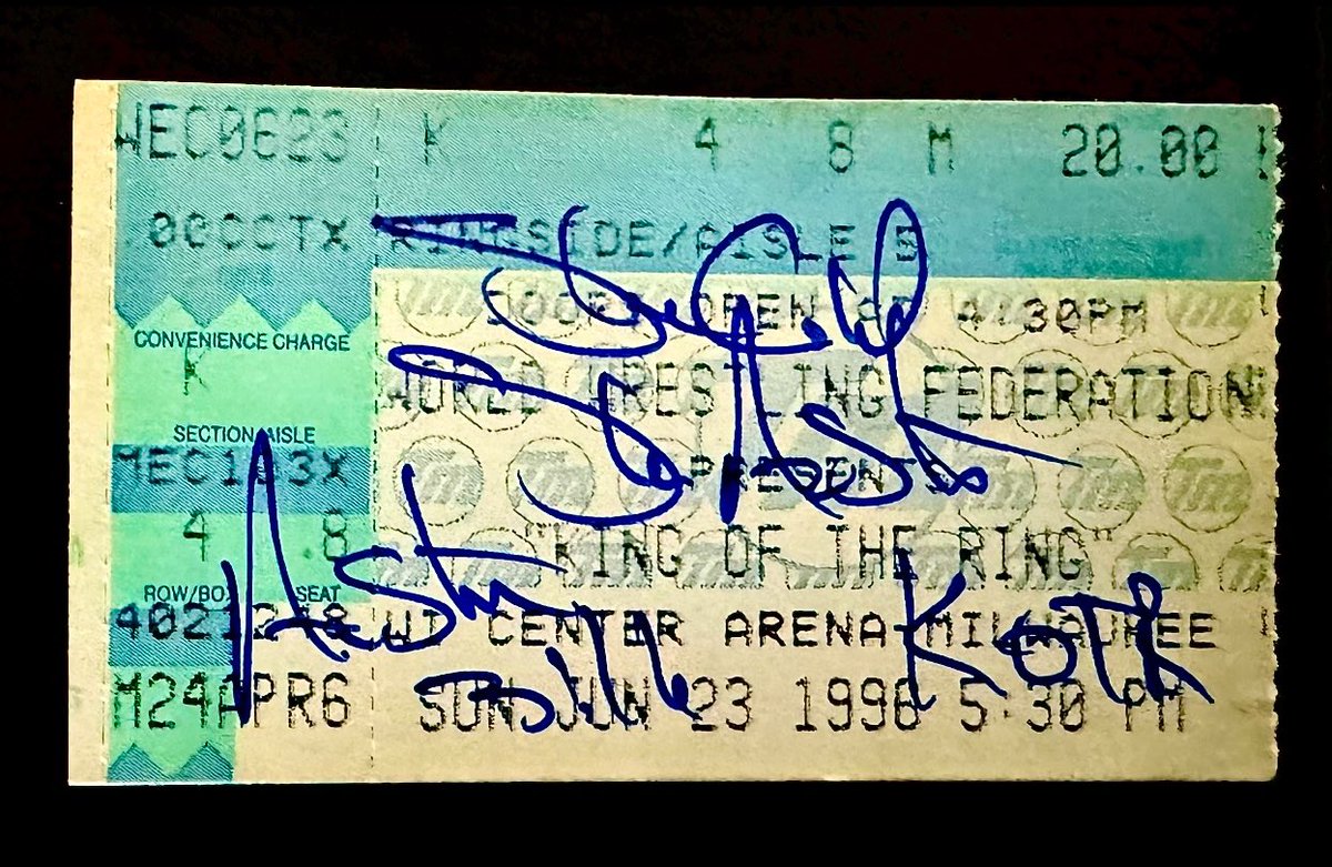 woooo_double_up's tweet photo. 29 years ago.. Austin 3:16 was born. The rest is History. Oh Hell yeah! #PCitems #type1photo #wrestlingtickets #wrestkingcards #wrestlingphotos @steveaustinBSR https://t.co/qZHicyhFOl