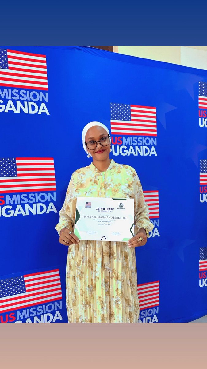 Proud to be a graduate of Cohort 4 of the Digital Literacy Program at the American Center🎊

This journey has been eye-opening, empowering, and truly transformative.
Grateful for the knowledge, the mentors, and the amazing cohort I got to learn with. 
#DigitalSkills