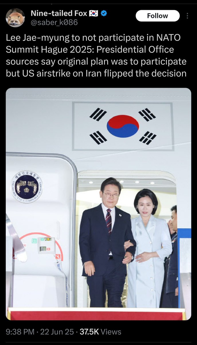 There's no overstating how extraordinary this is. The West has now lost political support from the whole of Asia, even Japan and South Korea.