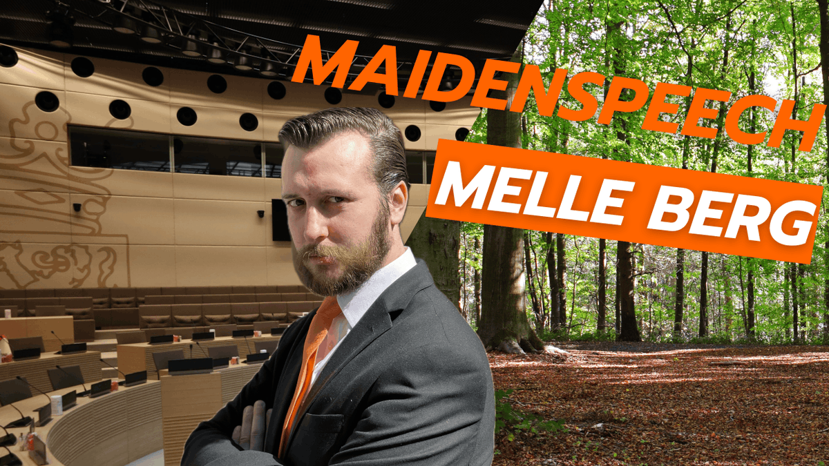 Ons nieuwe Commissielid Melle Berg hield vorige week zijn maidenspeech. 

🔗: youtube.com/watch?v=dmvhM6…