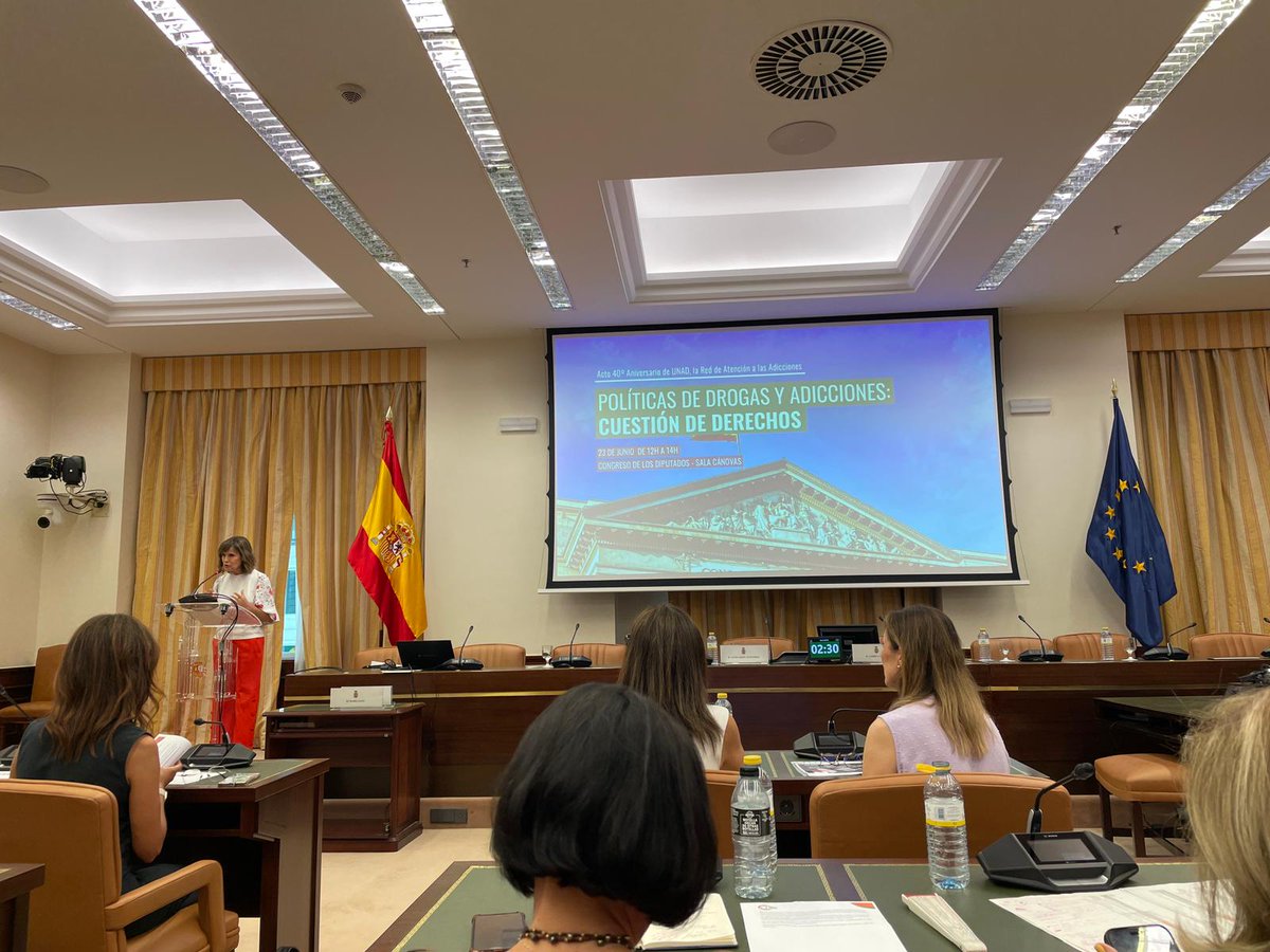 aclad_ong's tweet photo. ✔️Presentes en la celebración del 40º aniversario de @UNADenred en el @Congreso_Es con el acto 'Políticas de drogas y adicciones: cuestión de derechos'.
¡Cuatro décadas trabajando por las personas!👏
#ACLAD
#RedUNAD
#adicciones
#drogas https://t.co/0aEHC2BToS
