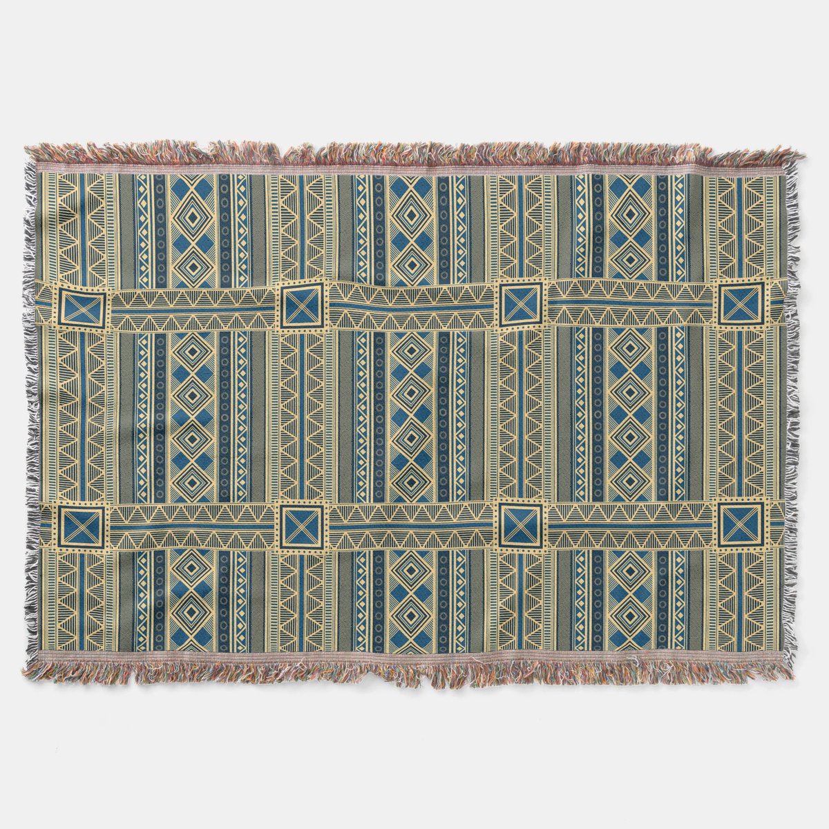 PDyaczenko's tweet image. Did you know African Mali patterns often feature geometric designs that tell stories of family heritage and community unity? Warm up your space with this stunning African Mali Pattern Throw Blanket! Get it now at zazzle.com/african_mali_p…. #AfricanPattern #ThrowBlanket #MaliDesign
