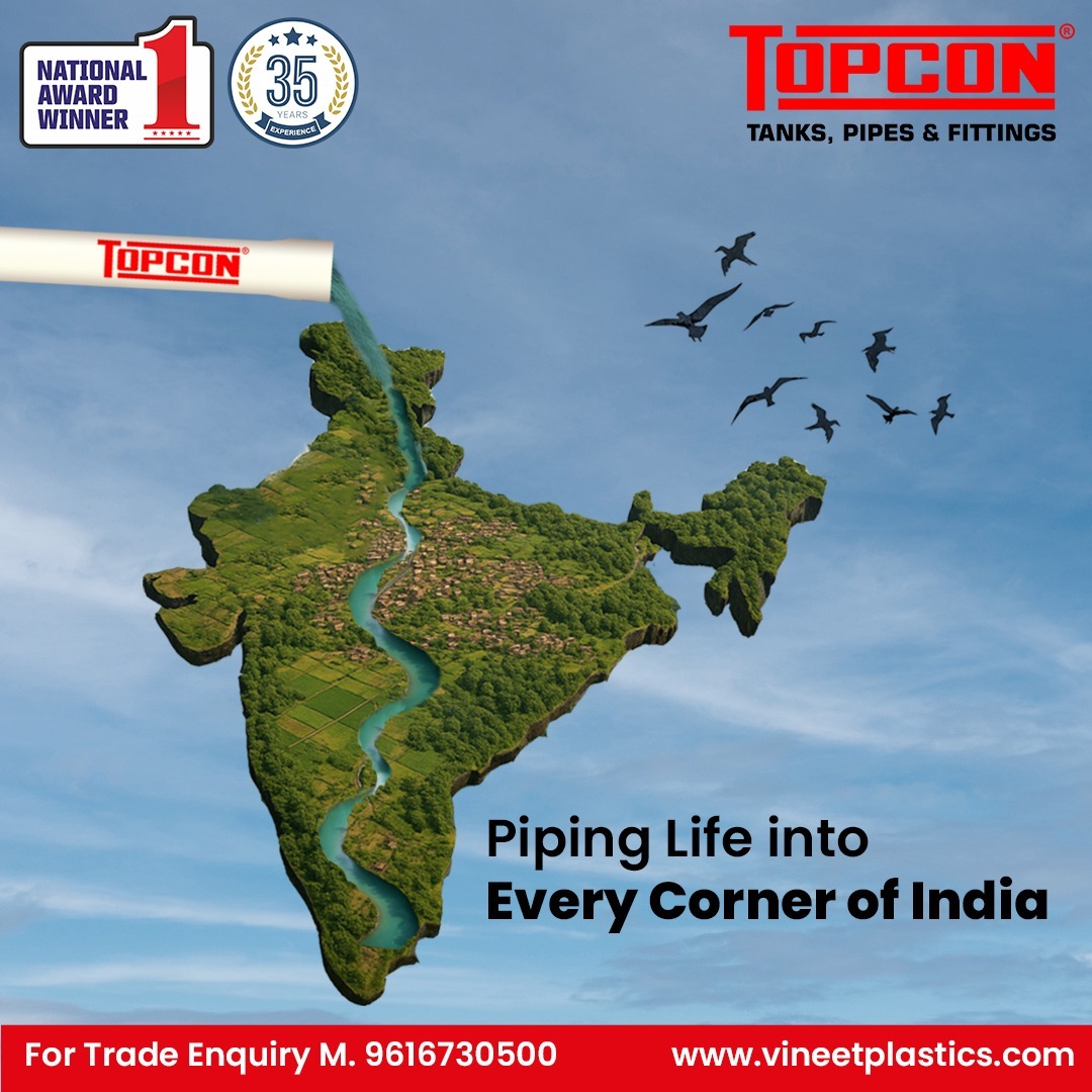 Topconwatersol_'s tweet image. Strengthening the nation, one pipe at a time – Topcon, trusted across India.

🔹 Lead-Free &amp;amp; Safe
🔹 Strong &amp;amp; Durable
🔹 Perfect for Uninterrupted Water Flow

📞 For Trade Enquiry: 9616730500

Visit - vineetplastics.com

#LeadFreePipe #borewellpipes #watertanks #waterpipes