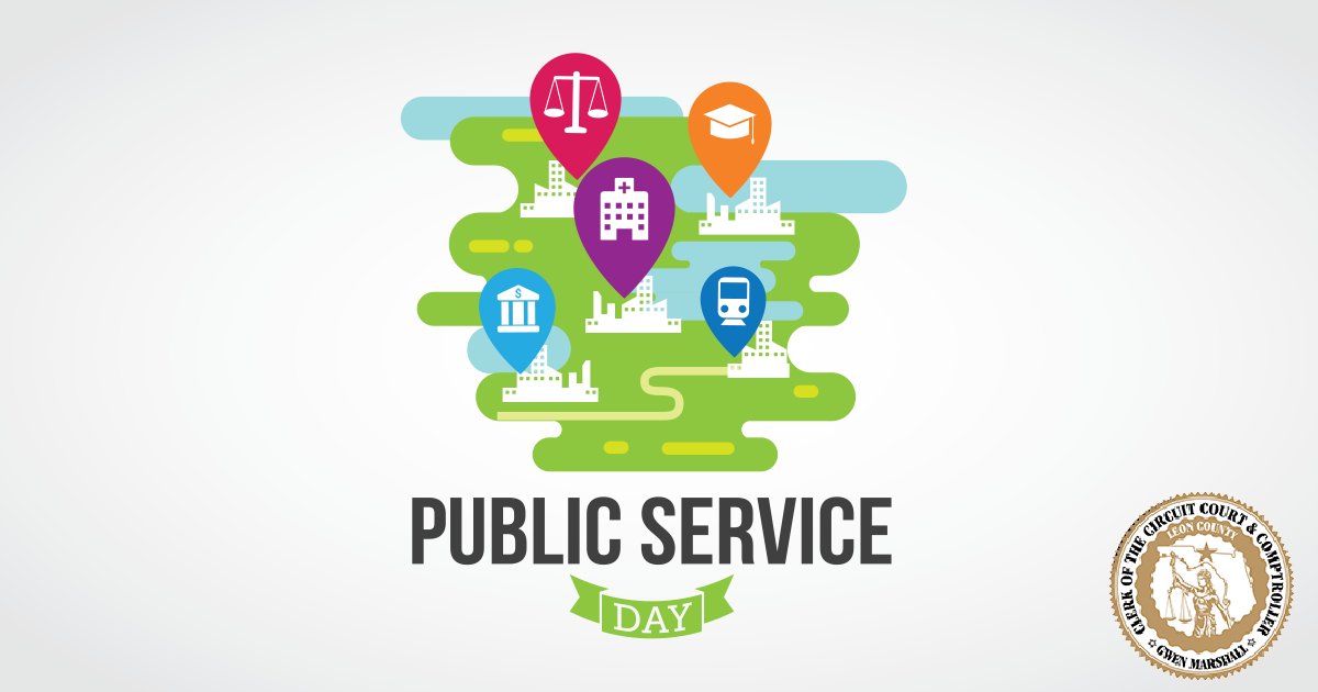 Today is World #publicserviceday2025

Clerk Gwen Marshall Knight is honored to serve our community and provide vital services to the residents of Leon County.

#FLClerks #PublicServiceDay2025