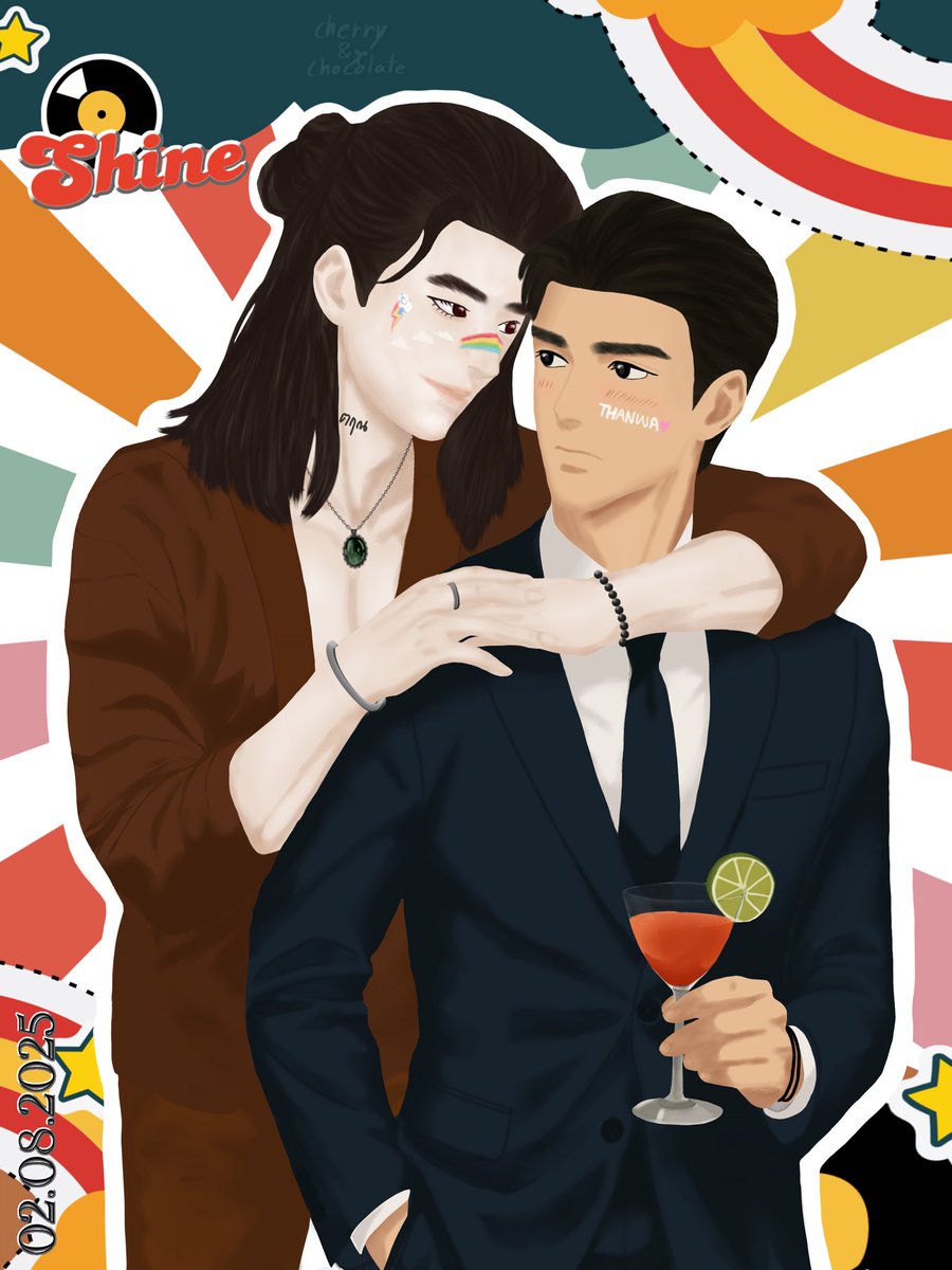 CherryChcolate's tweet photo. Painting : me 🎨🖌️🌆🌈 #ShineTheSeries https://t.co/eRYlCdsbVY