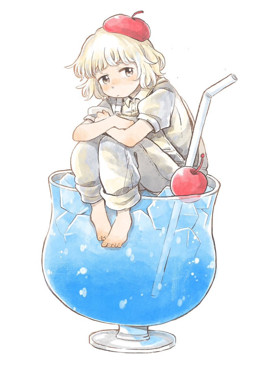 クリームソーダﾁｬﾝ #創作 #oc