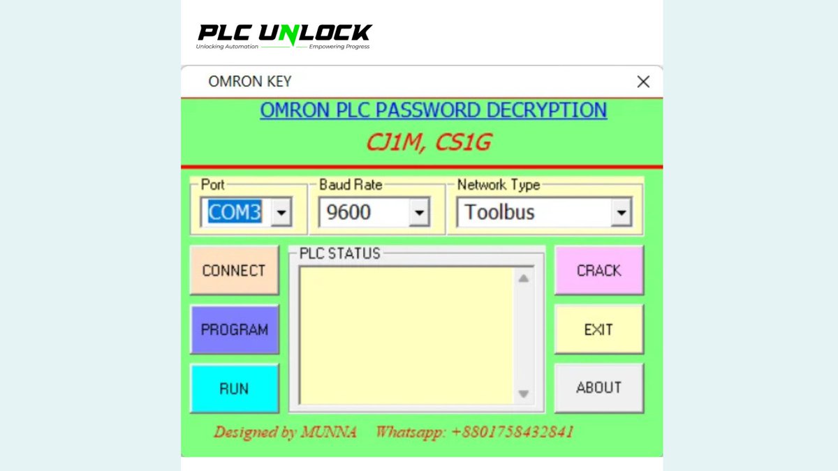 plcunlockbd's tweet image. CJ1M, CS1G Password Unlock Now Super Easy 
Omron PLC Locked  ?
#plcunlockbd #omronplc 
#cj1m #cs1g #plcsoftware 
#automationtools #plctraining #unlockyourplc