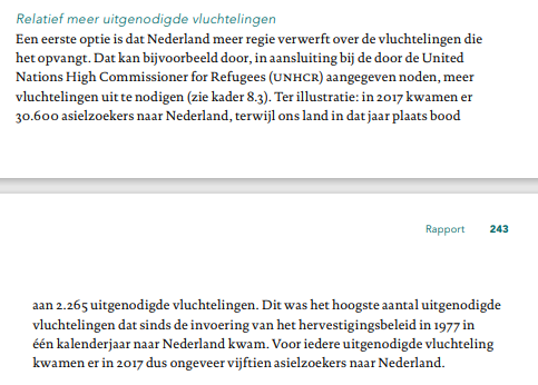 Dit is in lijn met het advies uit het WRR-rapport 'Samenleven in verscheidenheid ' (2020).