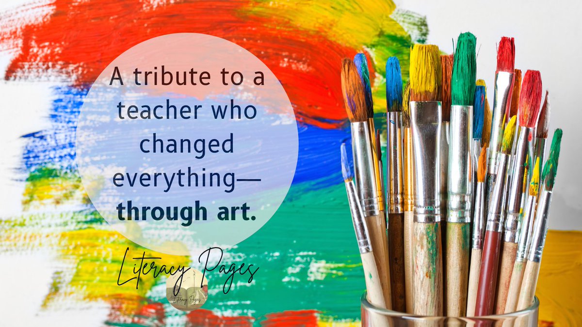 LiteracyPages's tweet image. About the quiet power of art education, the deep connections between creativity and literacy, and the teachers who change lives without even realizing it.
In memory of Mr. T. 
literacypages.wordpress.com/2025/06/23/wha…
#TheArtOfLiteracy #ThankYouTeachers #LegacyInLearning #literacypages