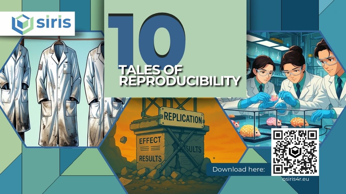 OSIRIS4r's tweet image. 🚨Out now! #OSIRIS Ten Tales of #Reproducibility🚨
🔬These tales bring you real-world stories of how researchers, journals, funders & institutions are making reproducible science a reality!
👉Dive into the interactive flipbook: buff.ly/YsSsG2C
#TrustInScience #OpenScience