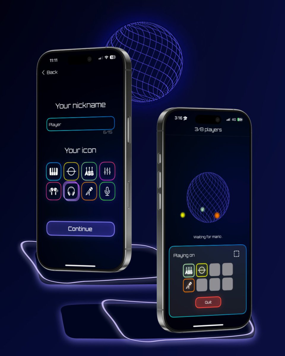 devacademyunina's tweet photo. πΆ Guess, vibe and compete with whoever you want on #SongSphere
Perfect for chill summer days and epic sound battles.
π§ Ready to hit that beat?
#AppsFromTheAcademy #AppleDeveloperAcademy https://t.co/QFDckh0XLH