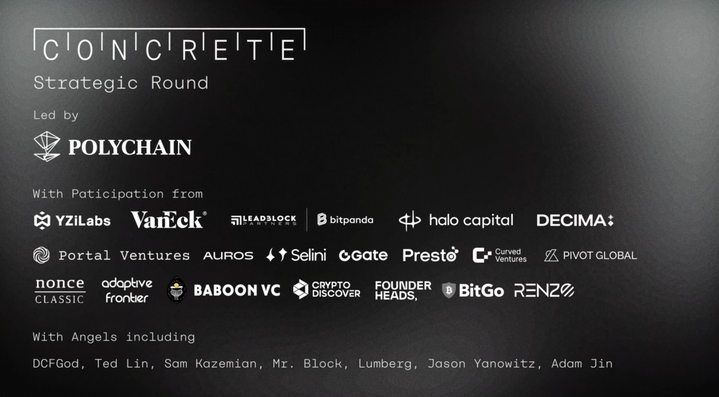 2/ We’re thrilled to announce our strategic round led by <a href="/polychain/">Polychain</a>, with investments from <a href="/yzilabs/">YZi Labs</a> (fka <a href="/BinanceLabs/">Yzi Labs</a>) and <a href="/vaneck_us/">VanEck</a>. 

As well as <a href="/LBV_VC/">LeadBlock Bitpanda Ventures</a>, <a href="/decimafund/">Decima</a>, <a href="/halo__xyz/">Halo Capital</a>, <a href="/PortalVentures/">Portal Ventures</a>, <a href="/Auros_global/">Auros</a>, <a href="/SeliniCapital/">Selini Capital</a>, @gate_io.