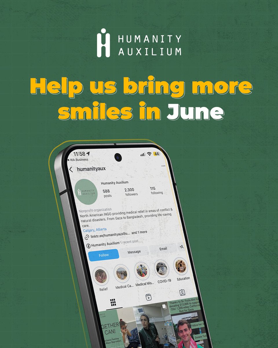 Your donations made our work at Rantisi Specialty Hospital in Gaza City possible — where children are the primary beneficiaries. 
Help us keep going. 

Donate today. humanityauxilium.com/donate

#Gaza #RantisiHospital