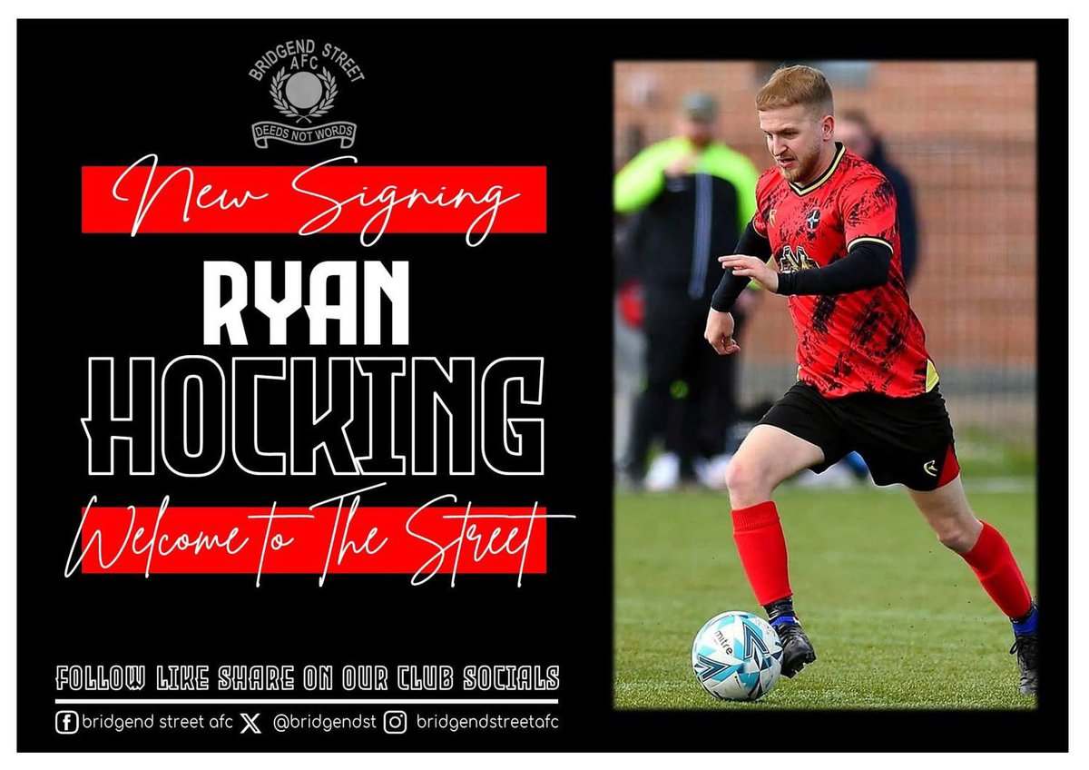 The club are delighted to announce three new signings ahead of the 2️⃣5️⃣/2️⃣6️⃣ season✍️

The management are delighted to announce Merv Bennett, Ryan Hocking &amp; Aiden Crimmins 👌

Great to see more new faces joining our squad!!

Welcome to The Street guys 👏