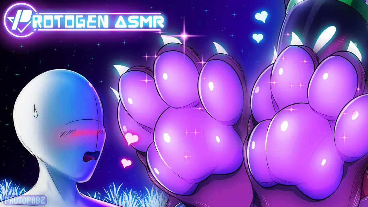 New thumbnail for a new ASMR vid~ Macro Pawbs~