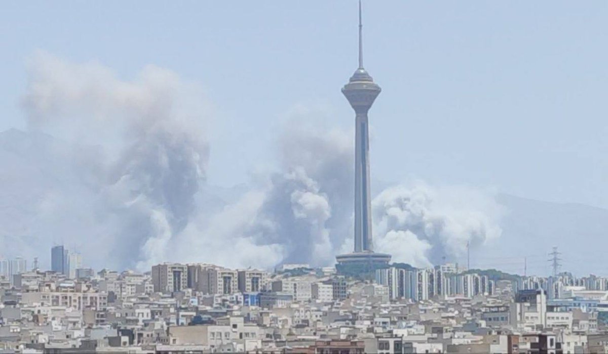 Skyline of #Tehran today.

#Iran.