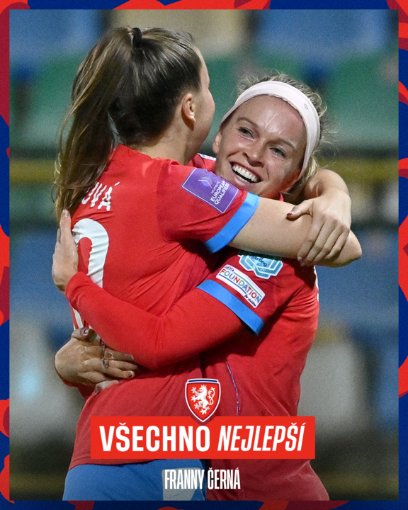 ceskarepre_cz's tweet image. Všechno nejlepší k narozeninám, Franny! 🎉 Přejeme pevné zdraví, klid a co nejvíc radosti nejen v repre dresu. ⚽🦁