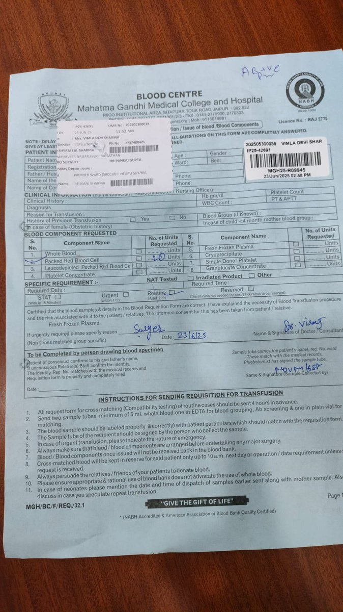 DadhichVr's tweet photo. +91 77428 01087
Mahatma Gandhi hospital jaipur @BloodDonorsIn
2unit blood required (any group) https://t.co/dJ2zlPZogf
