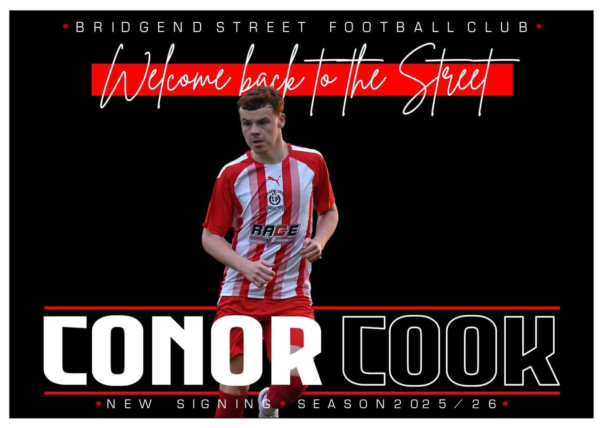 The club are delighted to announce another returning face ahead of the 2️⃣5️⃣/2️⃣6️⃣ season✍️

The management are delighted to announce Conor Cook! 

It's great to see Cooky staying loyal to the cause with him having a big part to play this season👌 👏

Welcome back Cooky👏