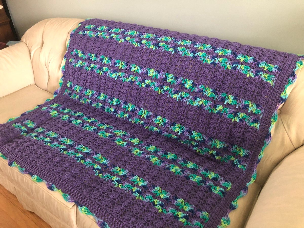 chestnutcrochet's tweet photo. https://t.co/tEPQxrCunI
#crochetthrow #purpleafghan #couchblanket #etsyseller https://t.co/PWClksozPW