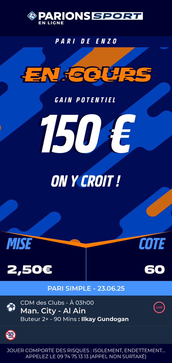 Takyprono's tweet image. Quel beau début de semaine 😍

Cote à 9,50
Cote à 8
Cote à 60 

😮‍💨😮‍💨😮‍💨

#teamparieur #psel