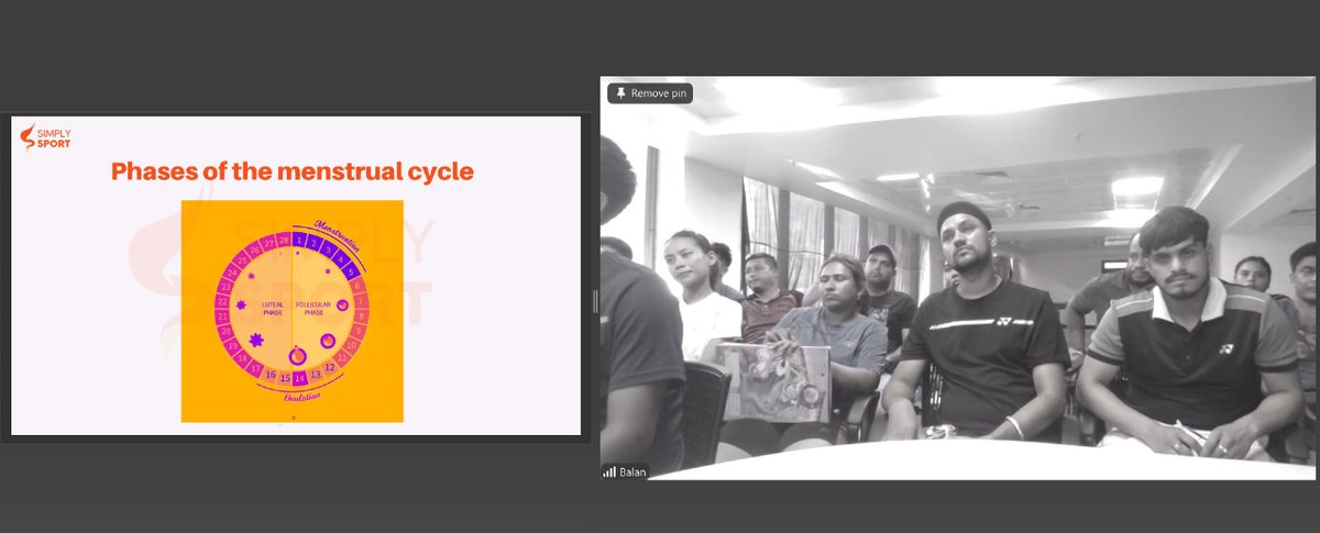 _SimplySport's tweet image. Talking periods, changing mindsets!
BAI coaches in Guwahati & Raipur joined sessions on June 17 & 20 to better support female athletes around menstruation — creating safer, more informed spaces.
#BreakTheSilence #SimplePeriods #BAI #GameChanger