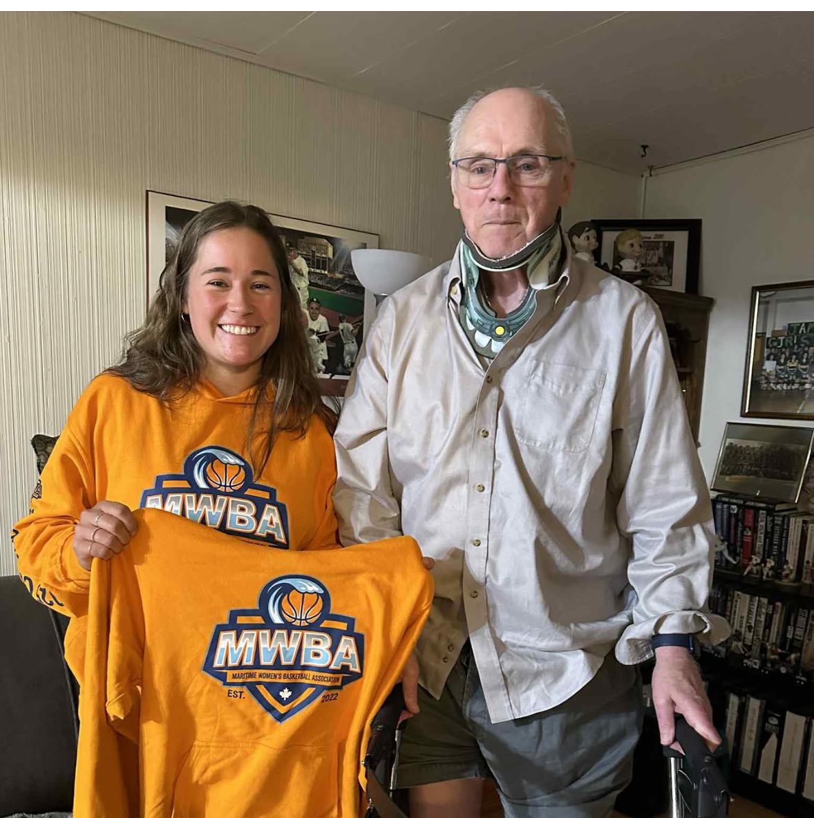 Maritime Women's Basketball Association (@the_mwba) on Twitter photo A pair of Miramichi basketball giants had an emotional reunion last night. Bailey Black of <a href="/ProlineStadium/">ProlineStadium</a> Legacy Cup champion <a href="/hericanesbball/">Miramichi Hericanes</a> presented her mentor and Miramichi sportsman Art Gremley with a championship hoody. It’s about giving back. Well done, Bailey! A pair of Miramichi basketball giants had an emotional reunion last night. Bailey Black of <a href="/ProlineStadium/">ProlineStadium</a> Legacy Cup champion <a href="/hericanesbball/">Miramichi Hericanes</a> presented her mentor and Miramichi sportsman Art Gremley with a championship hoody. It’s about giving back. Well done, Bailey!