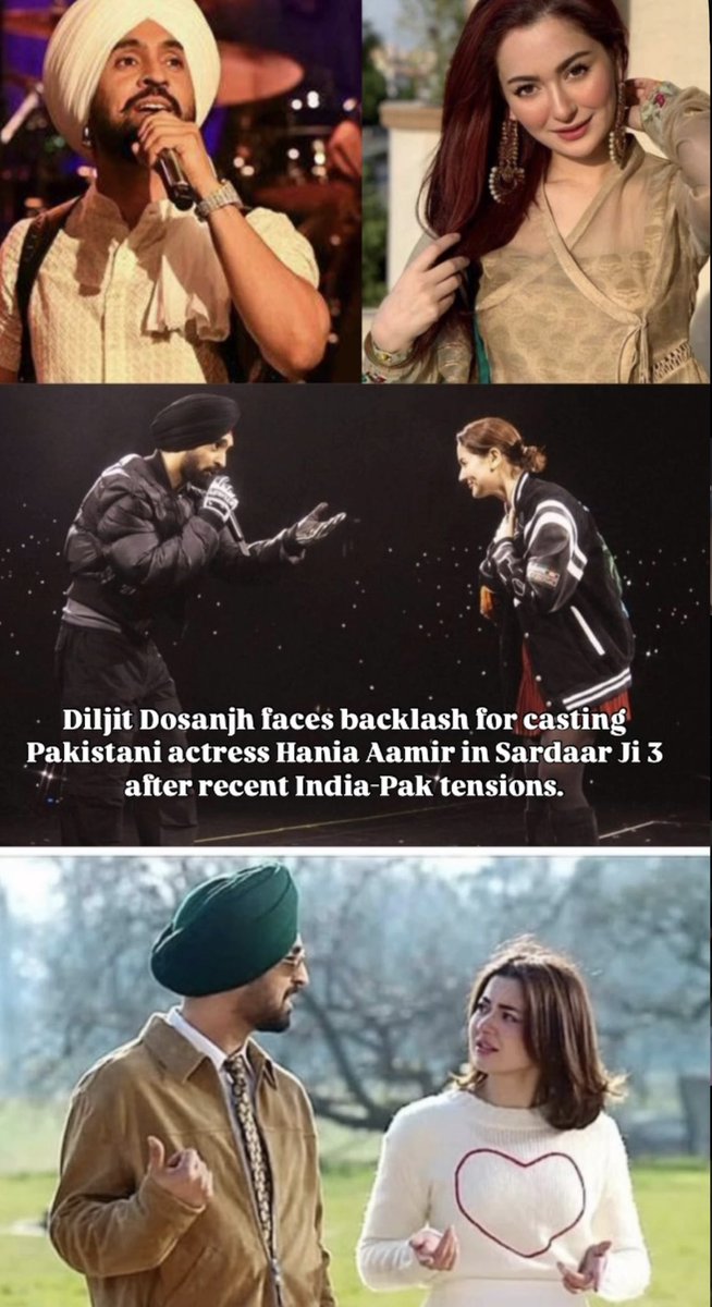 #DiljitDosanjh #HaniaAamir #SardaarJi3 #Controversy #PahalgamAttack #IndiaPakistanTensions #FilmBan #BollywoodNews #PunjabiFilm #TrendingControversy