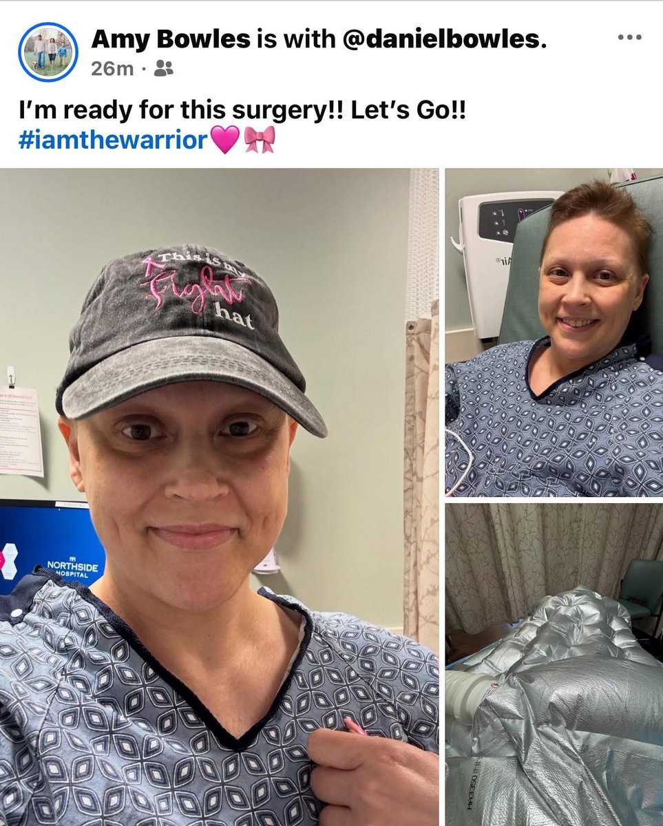 klaykoester's tweet image. Prayer warriors please send prayers my sisters way as she goes into her surgery today to get rid of her breast cancer!! Love you Sis!! You got this!! #CancerSucks @akbowles77 @CoachDBowles